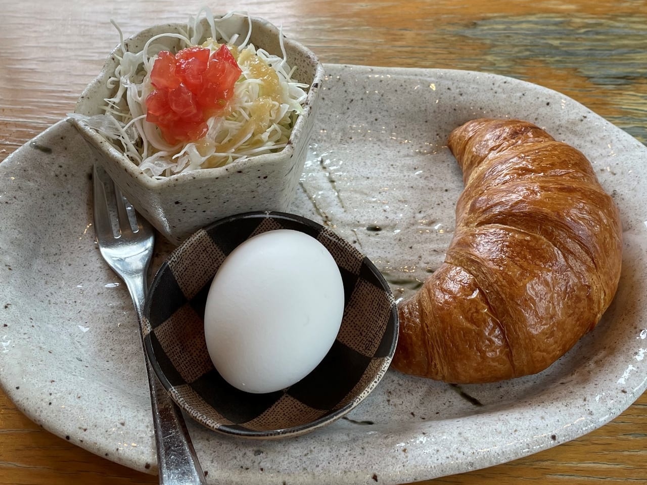 緑区小坂の香蔵はモーニングのクロワッサンが絶品